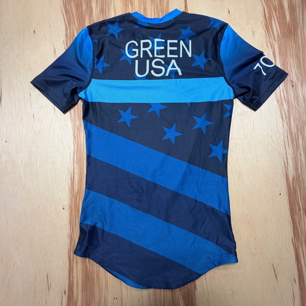Nike‎ USA Wrestling James Green 70kg Athlete-Issued Competition Top XS